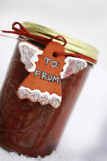 cinnamon ornament gift tag idea