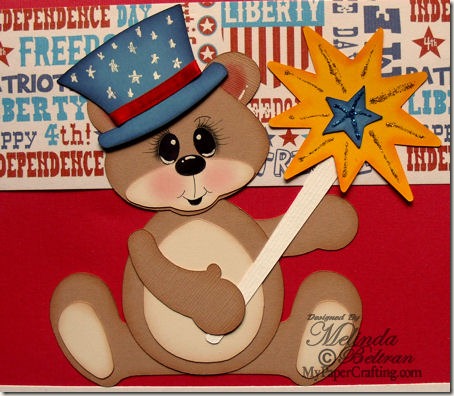 full bear paper piecing cu-450 born in usa