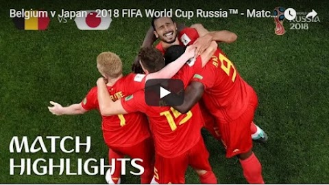 Mundial Rusia 2018: resumen de la remontada de Bélgica ante Japón