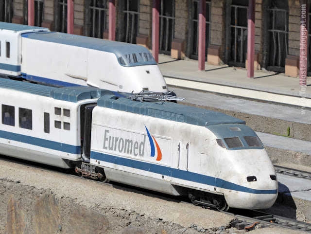 Euromed de ALSTOM Serie 100.1 Catalunya en Miniatura - Catalonia Miniature