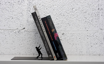 Falling Bookends