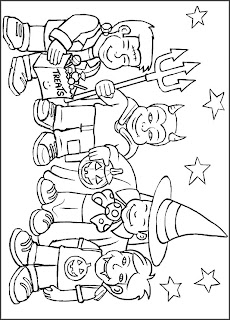 Free Coloring Pictures of Halloween