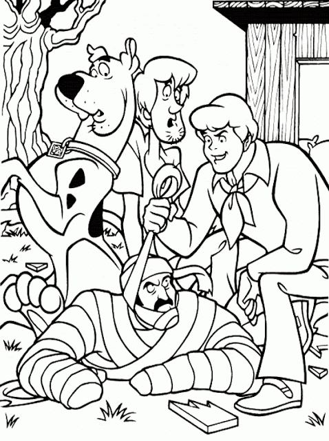 Scooby Doo Coloring Pages