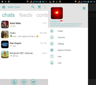 BBM MOD Windows Phone Light v3.0.1.25 apk