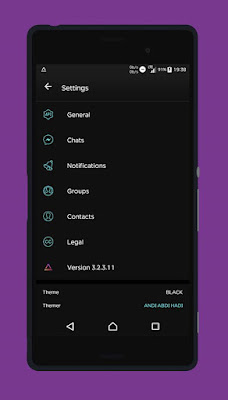 BBM BLACK 3.2.3.11 Mod APK Terbaru 2017 [Update !]