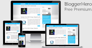 Blogger Hero Blogger Template