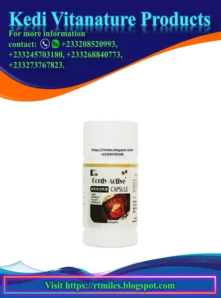 Kedi Cordy Active Capsules relieves nephritis, emphysema, asthma, cardiopathy hypertension