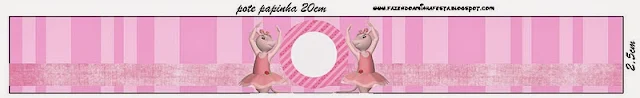 Angellina Ballerina, Free Printable Labels