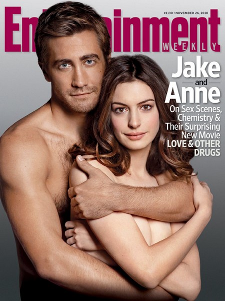 [MAGAZINE COVER] Anne Hathaway & Jake Gyllenhaal (Entertainment Weekly)