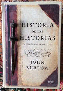 Portada del libro Historia de las historias, de John Burrow