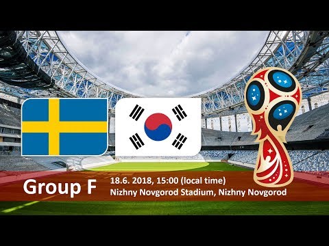 FOTBOLLS-VM 2018 SVERIGE VS SYDKOREA