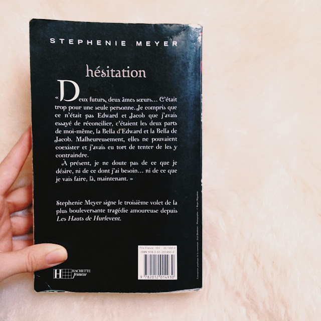 Hésitation synopsis Stephenie Meyer