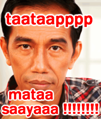  GAMBAR  MEME JOKOWI GALAU LUCU Gambar  Galau Jokowi DP PP 