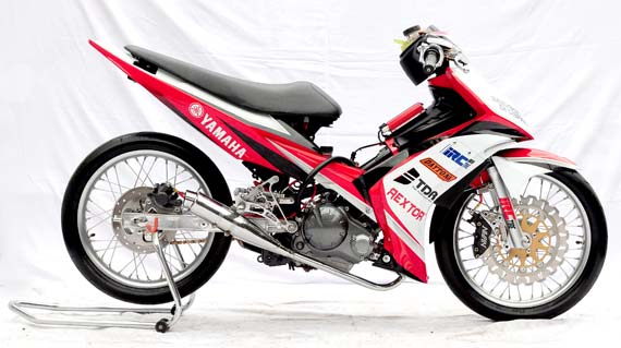 contoh modifikasi yamaha jupiter mx title=