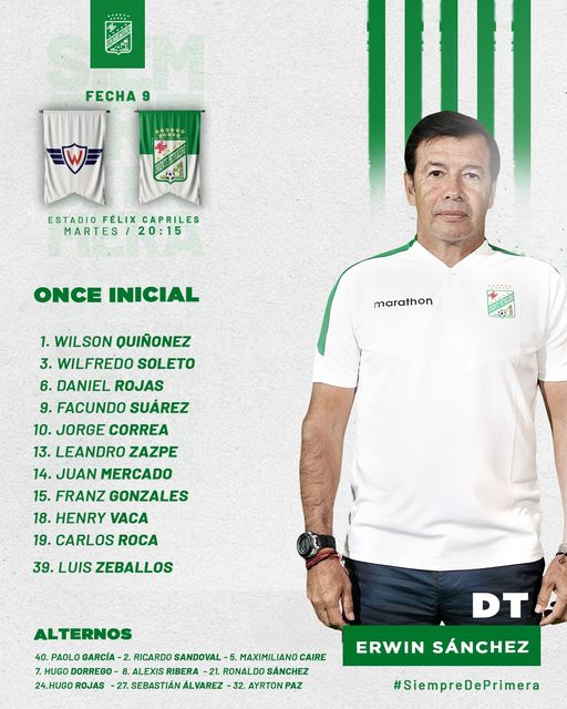 Alineacion de Oriente Petrolero