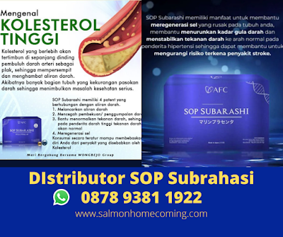 SOP Subarashii untuk Kolesterol