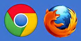 google chrome, mozilla firefox