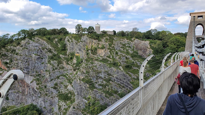 過橋回到天文台 (Clifton Observatory)