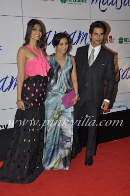 Bollywood Celebrities @ Mausam Movie Premiere