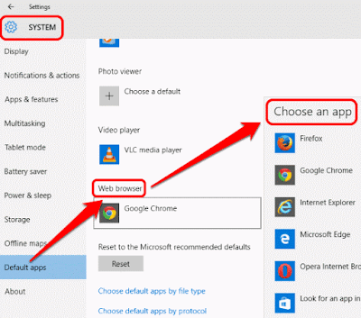 Use Default Google Search in Windows 10