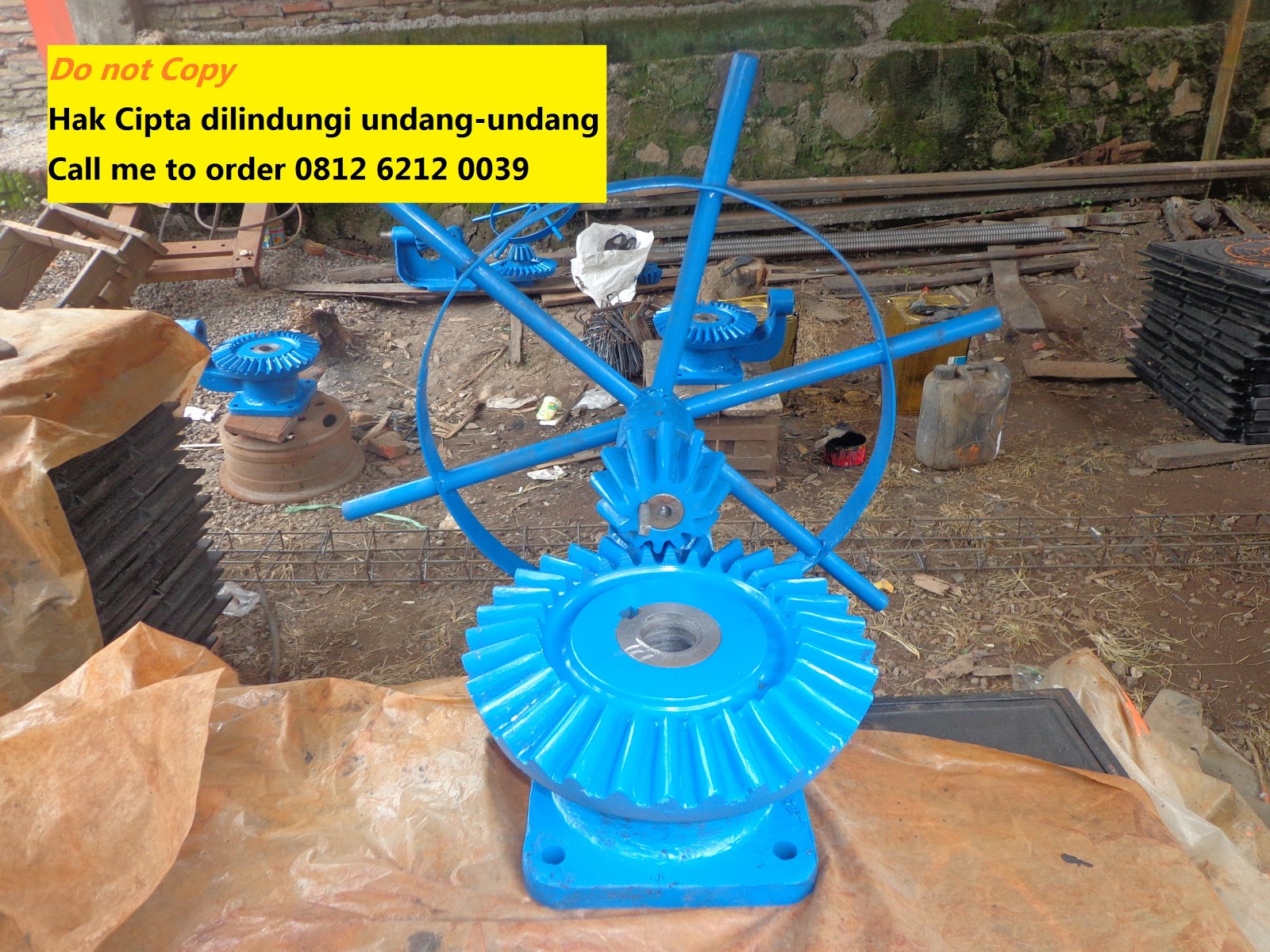 Gigi Pintu  Air Tunggal  Spesialis Spare part dan 