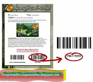 Free Printable Bass Coupons