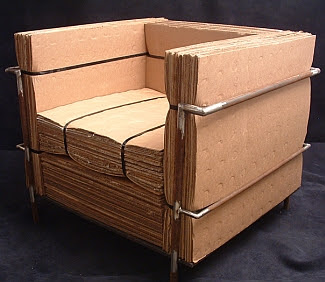 How to Recycle: Recycled Cardboard Furniture
