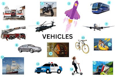 Vehicles : A Word Scramble Puzzle for French Learners