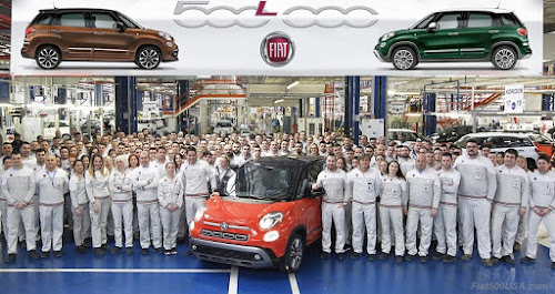 Fiat 500L 500,000 production