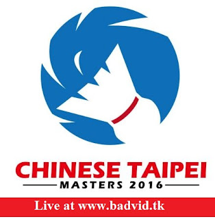 Chinese Taipei Masters 2016 live streaming and videos