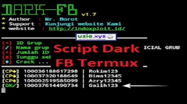 Script Dark FB Termux