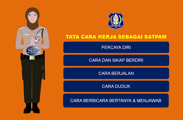 CARA KERJA SEBAGAI SATPAM