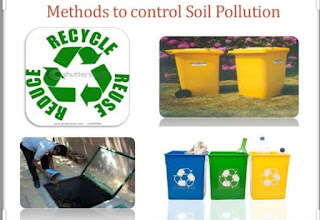 Controlling of soil pollution