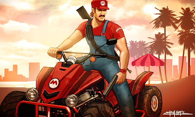 Grand Theft Mario