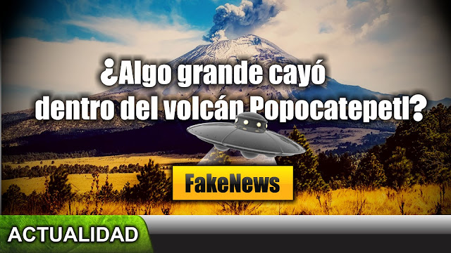 ¿Algo GRANDE acaba de impactar en el volcán Popocatépetl?, respondiendo al canal verdad oculta Live