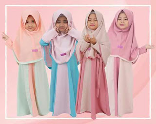 gamis anak syar'i