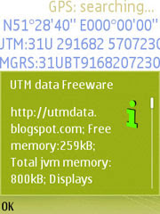 UTM data for Nokia S60