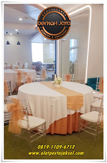 Sewa Kursi Tiffany Acrylic Mewah Jakarta
