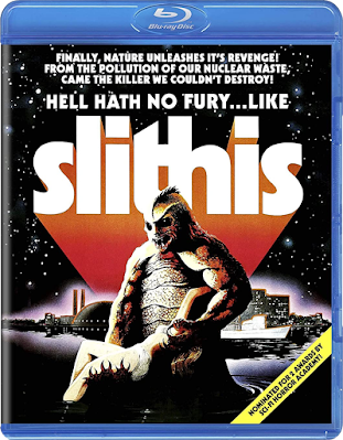 Blu-ray cover for Code Red's SLITHIS!