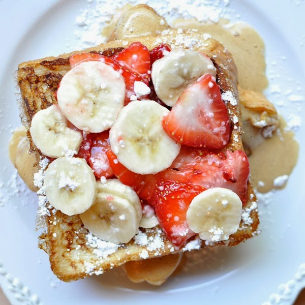 Peanut Butter Stuffed French Toast #Recipe #EnergytoBurn #spon