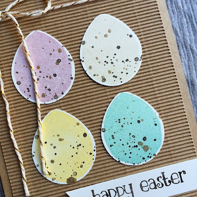 Speckled Egg Easter Card Step 5