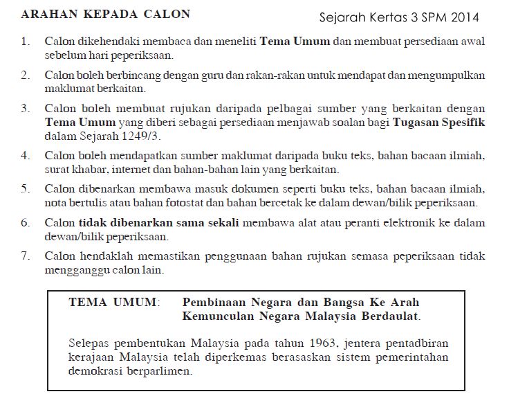 Contoh Soalan Esei Sejarah Tingkatan 4 Bab 2 - Selangor c