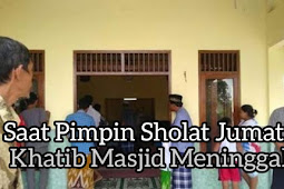 Imam Sholat Jumat Meninggal Mendadak