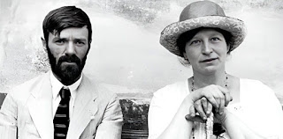 D.H. Lawrence and Frieda (1914)