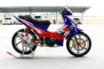 HONDA Wave Custom - Modifikasi Roda 2