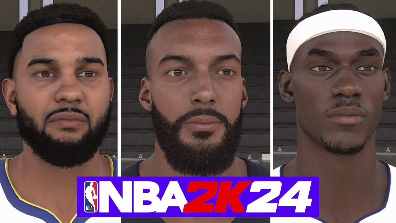 NBA 2K24 New Face Scans & Hairstyles #2 Next Gen (PS5)