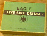 Eagle Five-Suited Bridge decks