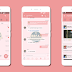 BBM Mod NAF-Chat Sweet Pink v3.3.3.39 Apk terbaru