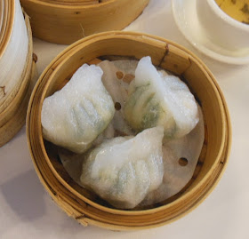 Gold Leaf, Docklands, prawn with chives dumplings