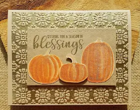 Sunny Studio Stamps: Sunny Saturday Pretty Pumpkins Customer Card Share by Michelle Walton